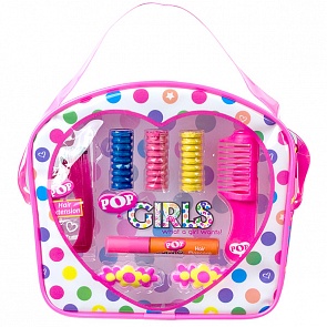 Набор детской декоративной косметики для волос из серии Pop (Markwins, 3600851)